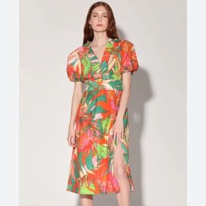 FLORAL MIDI DRESS / WALTER BAKER